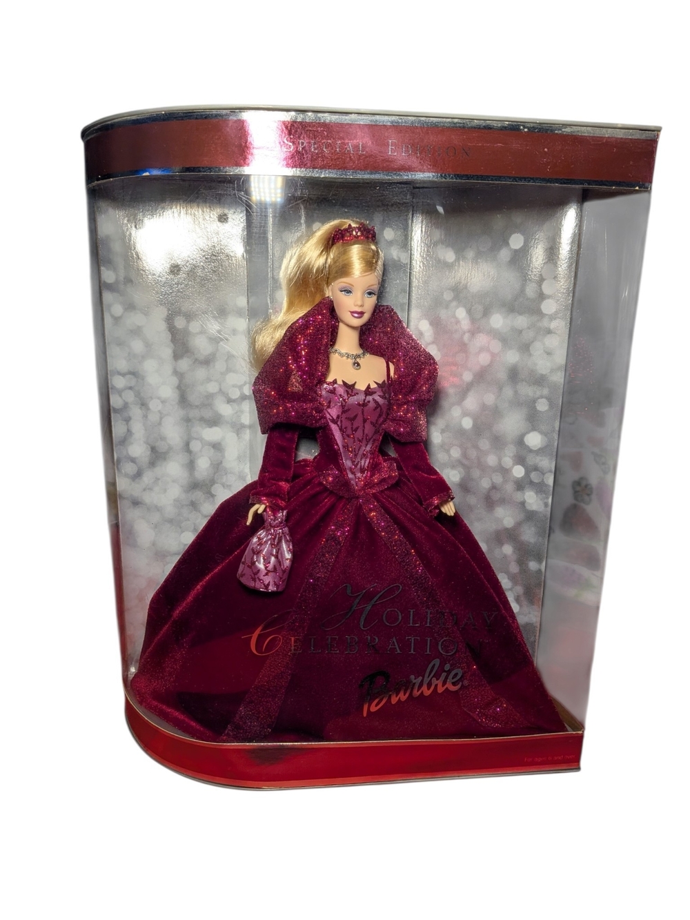 Vintage Mattel 2002 Holiday Celebration Barbie Doll Special Edition NEW